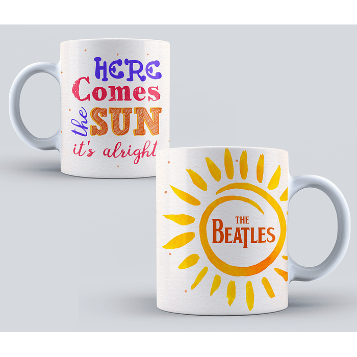 Plantillas Sublimación Tazas - The Beatles 7