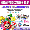 Mega Pack Papelería Creativa Cotillón 2024 1