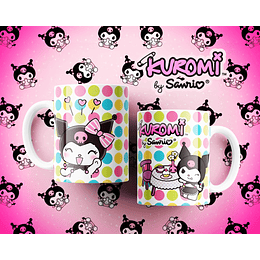 Plantillas Sublimación Tazas - Kuromi