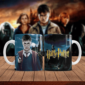 Plantillas Sublimación Tazas - Harry Potter 