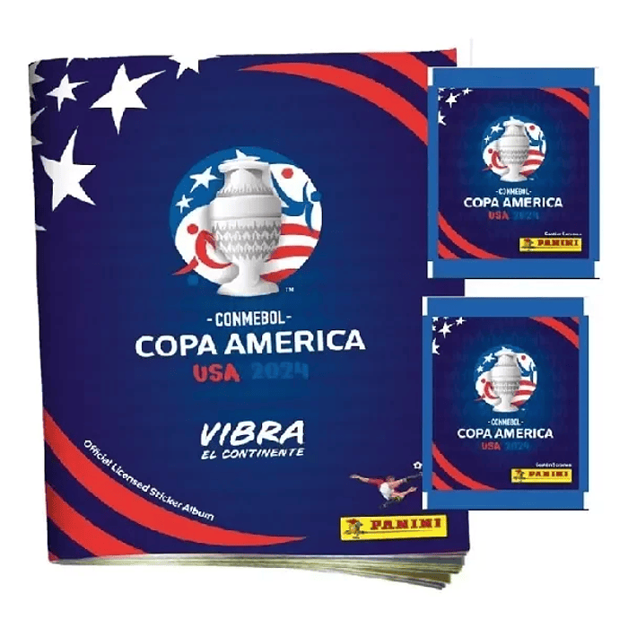 Kit Imprimible Álbum Copa América USA 2024 + Regalos! 2