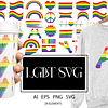 Plantillas Sublimación Vectores - Lgbt Orgullo Gay Vol.2 1