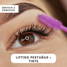 Lifting de pestañas + tinte
