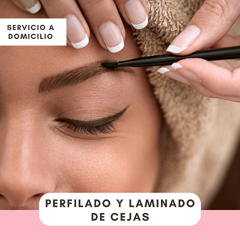 Perfilado y laminado de cejas 
