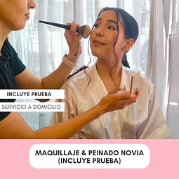 Maquillaje y Peinado Novia (Con Prueba)
