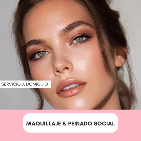 Maquillaje y Peinado Social