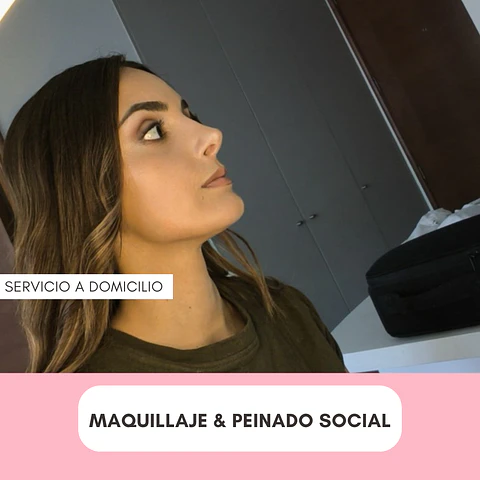 Maquillaje y Peinado Social