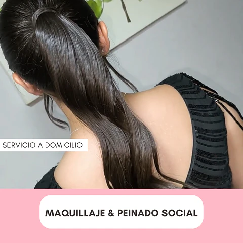 Maquillaje y Peinado Social