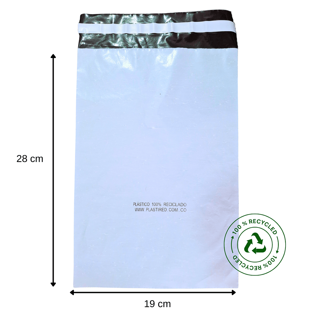 Pack x 200 Sobres Ecológicos 19x28 cm para Envíos | Doble Capa Reciclada Tipo Ecommerce 1