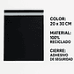 Sobres de Seguridad 20x30 cm Pack 200 unidades - Plástico reciclado | Recicla Shield - Miniatura 2