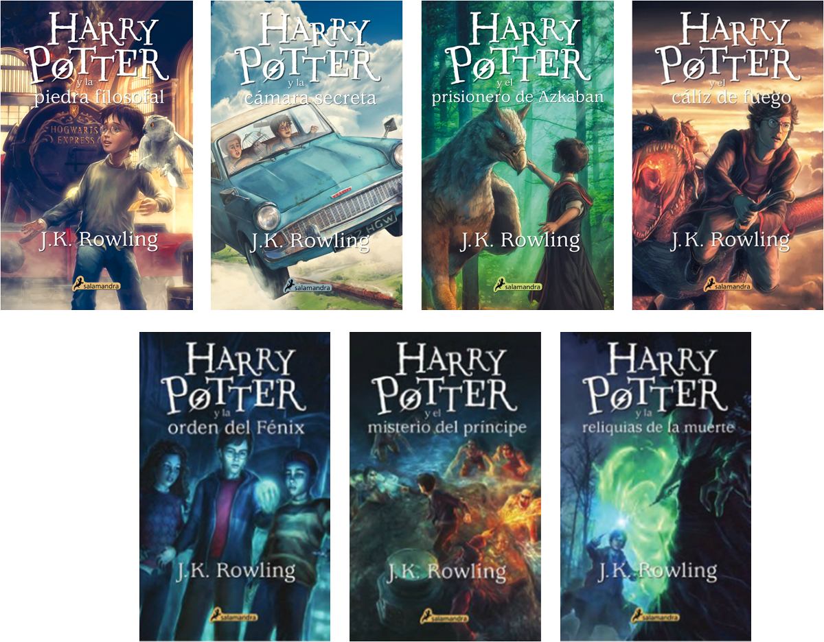 Colección Completa 7 libros Harry Potter