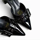 Stiletto París Negro - Miniatura 4