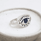 Anillo Ojo Interno – plata 950 y lapislázuli - Miniatura 2