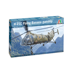 H-21C FLYING BANANA GUNSHIP 