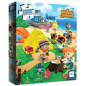 Puzzles OP 1000 piezas: Animal Crossing™ New Horizons «Welcome to Animal Crossing»