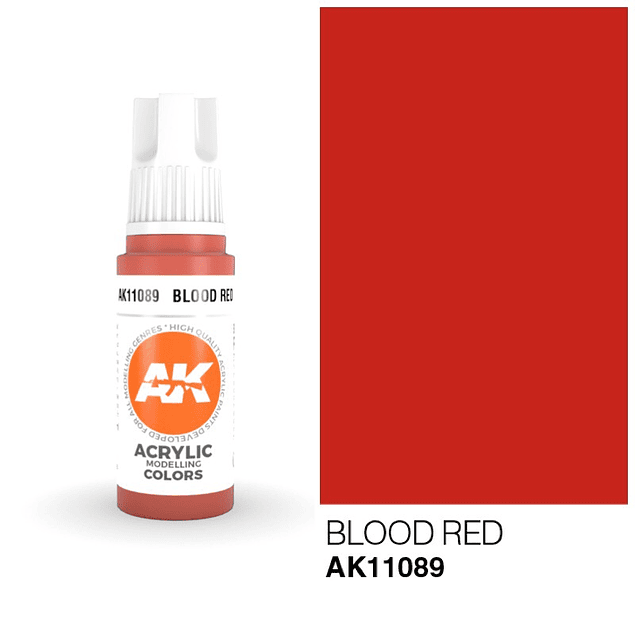 BLOOD RED 17ML. 