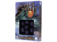 Call of Cthulhu Horror on the Orient Express Black & purple set de 7 Dados