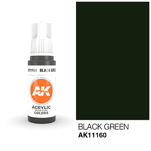 BLACK GREEN 17ML.