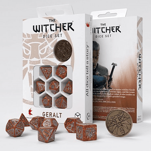 The Witcher Dice Set - Geralt - The Monster Slayer
