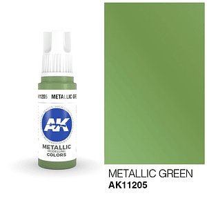 METALLIC GREEN 17ML.