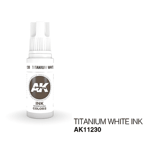 TITANIUM WHITE INK 17ML.