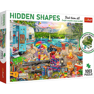 Puzzle Trefl 1003 piezas Hidden Shapes