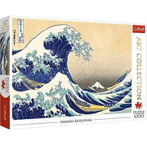 Puzzle Trefl 1000 piezas La gran ola de Kanagawa
