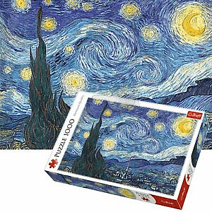 Puzzle Trefl 1000 piezas Vincent Van Gogh Una Noche Estrellada