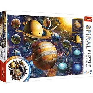Puzzle Trefl 1040 piezas Spiral Sistema Solar