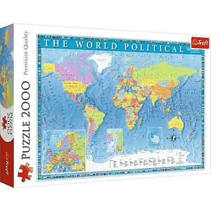 Puzzle Trefl 2000 piezas El mundo político
