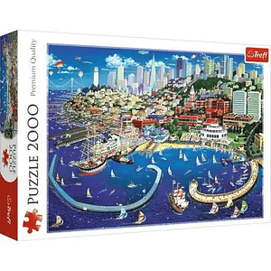 Puzzle Trefl 2000 piezas Bahía de San Francisco