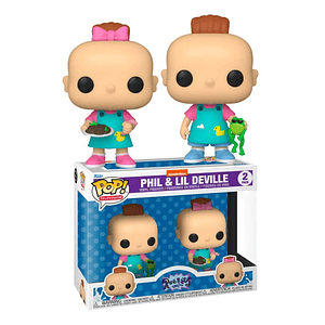 Funko Pop Rugrats Phil & Lil Deville Nickelodeon 2 Pack