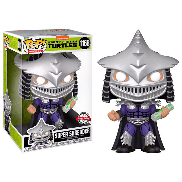 Funko pop - Teenage Mutant Ninja - Super Shredder - Nickelodeon 