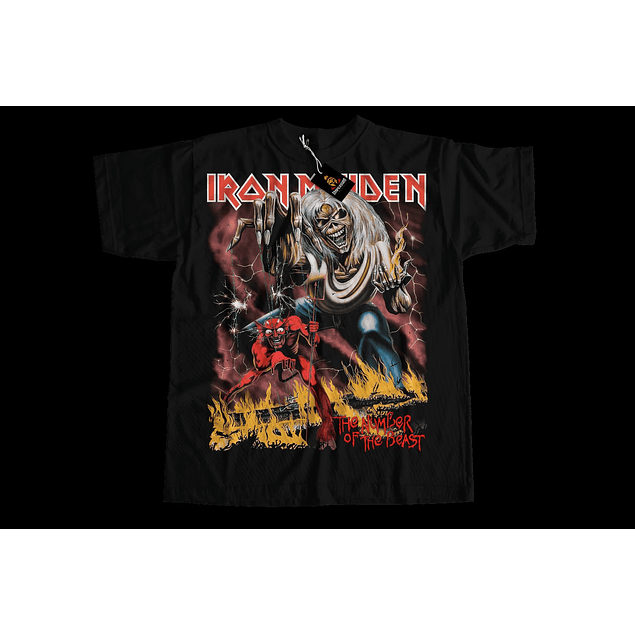 Polera Iron Maiden The Number Of The Beast 