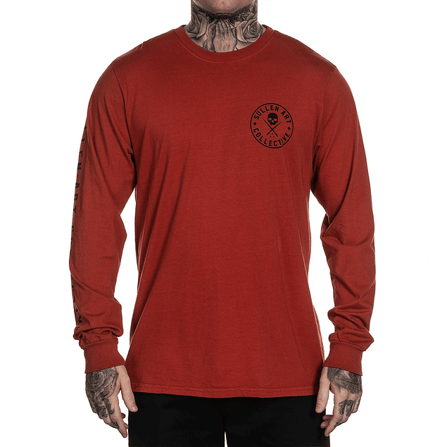 Polera Sullen Ever Long Sleeve (Terracota)