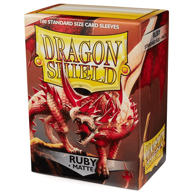 Dragon Shield Standard - Matte - Ruby