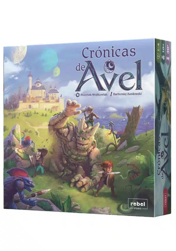 Crónicas De Avel: Nuevas Aventuras - Expansión En Español - Juego De Mesa Con 3 Escenarios Y Módulos