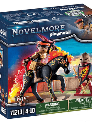 Playmobil Novelmore Burnham Raiders Caballero de Fuego- 71213