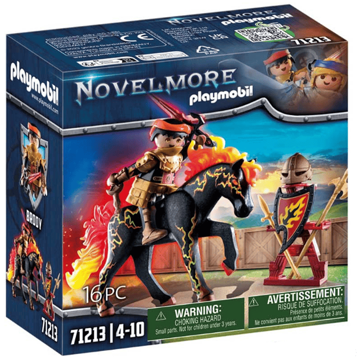 Playmobil Novelmore Burnham Raiders Caballero de Fuego- 71213 1