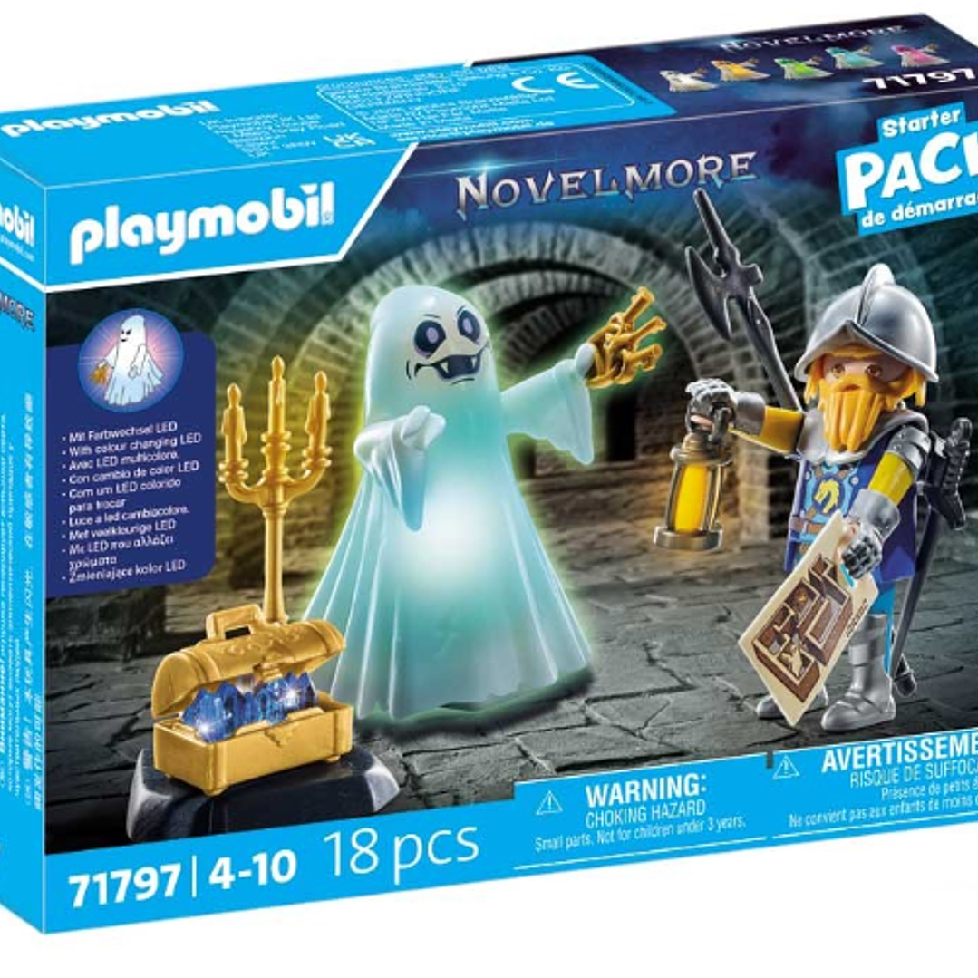 Playmobil 71797 Novelmore Fantasma Castillo y Caballero Starter Pack 1