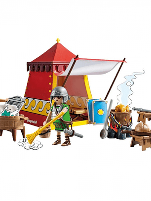 Playmobil colección Astérix y Obélix, La Cabaña de los Legionarios (71829)