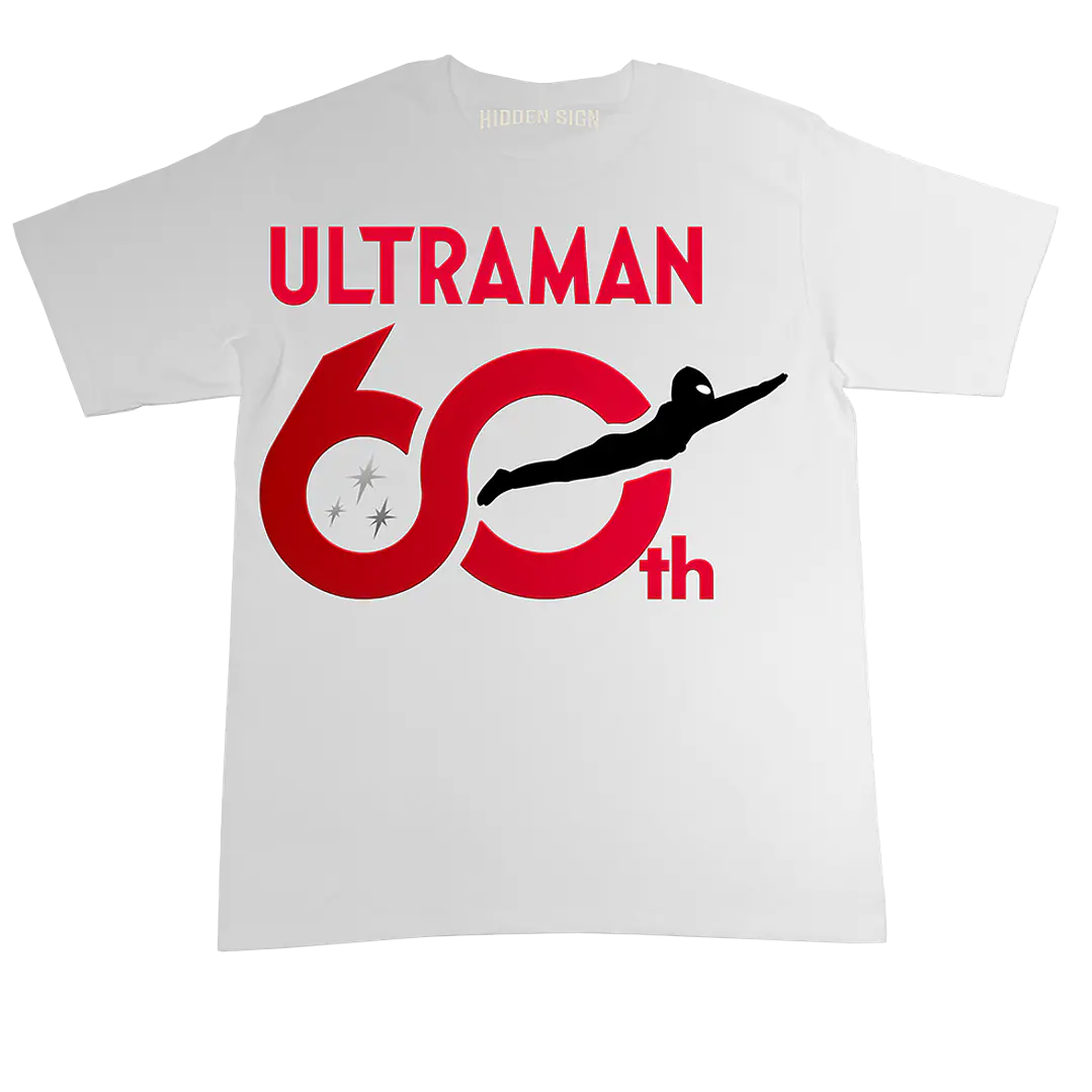 Polera Ultraman 60 th logo 1
