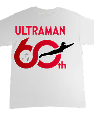 Polera Ultraman 60 th logo