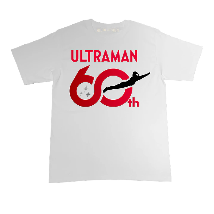 Polera Ultraman 60 th logo 1
