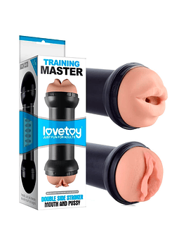 Masturbador doble Training Master / Vagina y boca