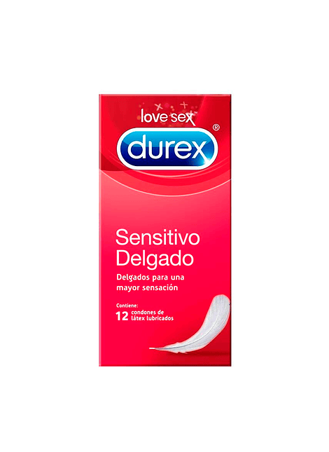 Durex Sensitivo Delgado X 12