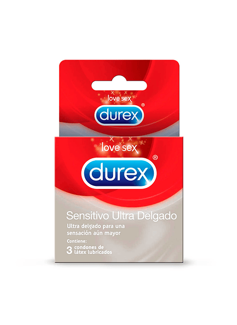 Durex Sensitivo Ultra Delgado x3