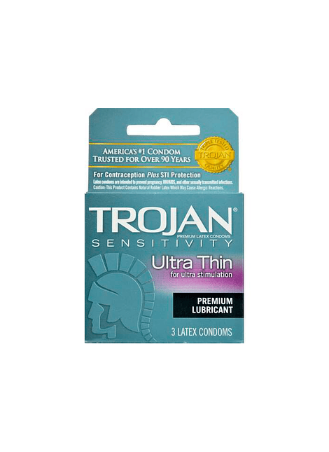 Trojan Ultra Delgados x 3