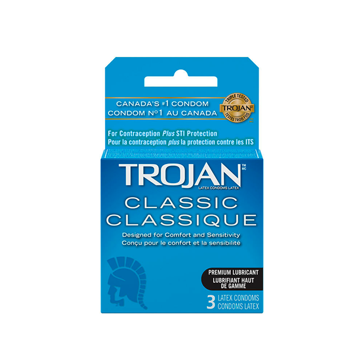Preservativo Trojan Clásico 3 unidades