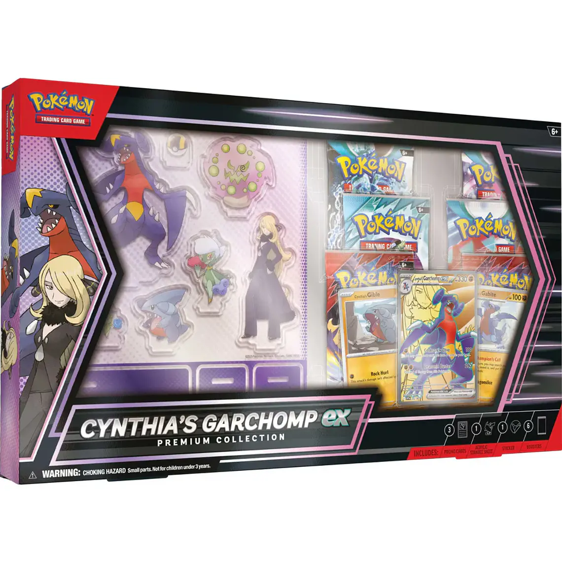 Cynthia's Garchomp EX Premium Collection - Inglés - Pokémon TCG 1